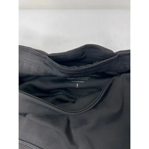 Athleta Ultimate Stash II Capri Leggings Sz S Black EUC - Picture 6 of 11